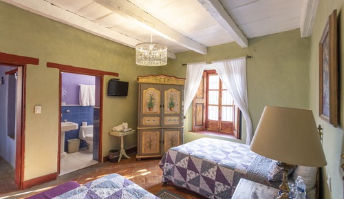 Chambre Double Standard, 2 lits doubles, salle de bains privée