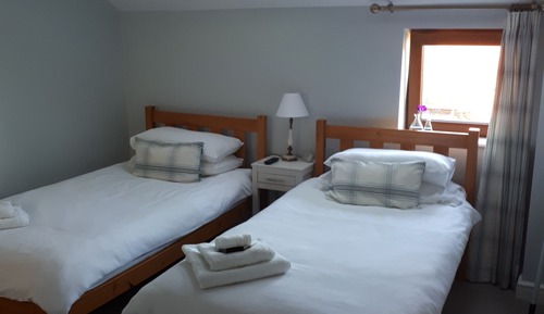 Chambre avec lits jumeaux