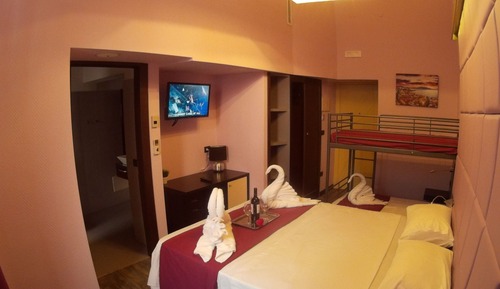 Chambre Quadruple Confort, plusieurs lits