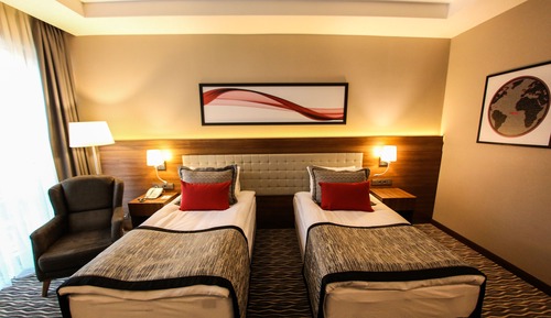 Chambre Deluxe, 2 lits une place, fumeurs