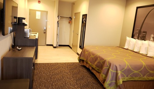 Efficiency, Chambre, 1 très grand lit, fumeurs