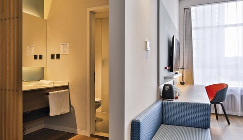 Chambre Standard, 1 très grand lit, accessible aux personnes à mobilité réduite