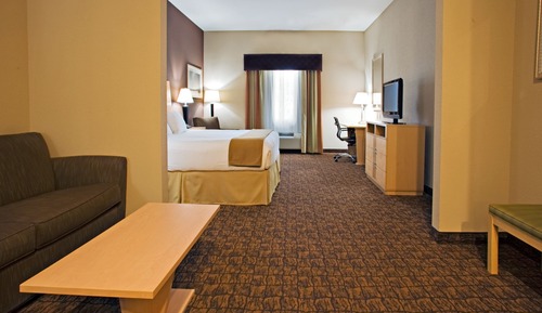 Suite, 1 très grand lit (Communications, Mobility, Access Tub)