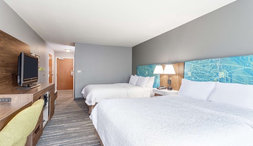 Chambre, 1 très grand lit, accessible aux personnes à mobilité réduite, non-fumeurs