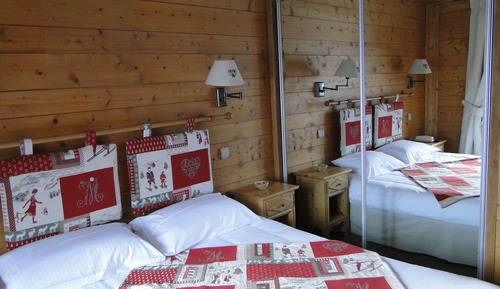 Chambre avec lits jumeaux