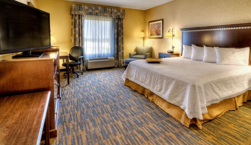 Chambre, 1 très grand lit