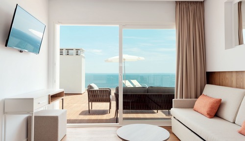 Studio Deluxe, terrasse, vue mer