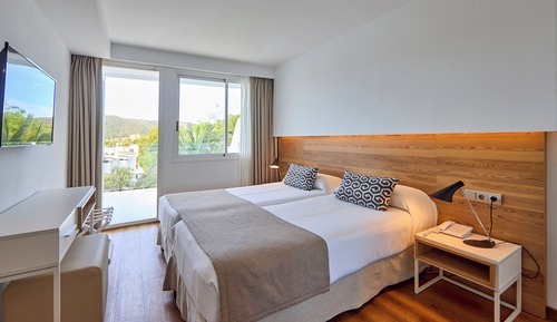 Appartement Confort, terrasse, vue jardin