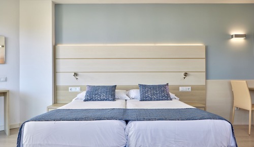 Chambre Double, balcon, vue mer