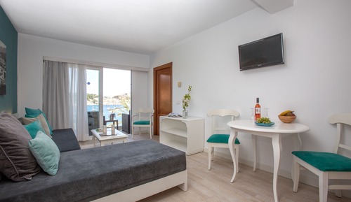 Suite, balcon, vue plage (3 pax)