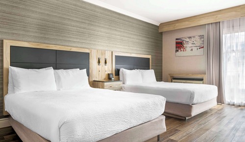Chambre Standard, 2 grands lits, accessible aux personnes à mobilité réduite