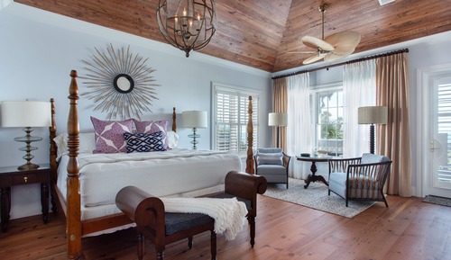 Chambre « Premier », 1 très grand lit, vue océan