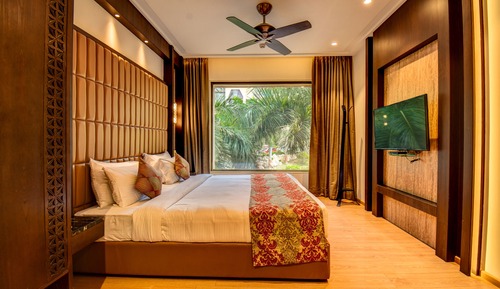 Chambre, côté jardin