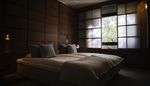 Chambre Double Standard, 2 lits une place, vue mer