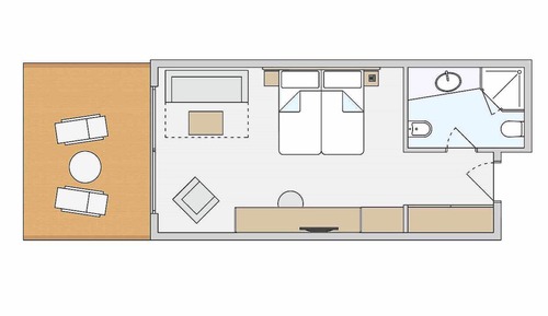 Chambre Double Classique (Single with Child)