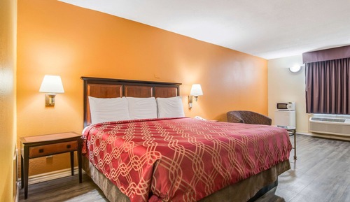 Chambre Standard, 1 très grand lit, non-fumeurs, four à micro-ondes