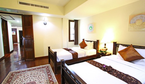 Suite, 2 chambres, baignoire à jets