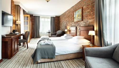 Chambre avec lits jumeaux