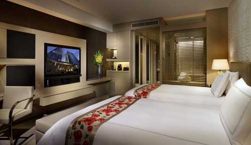 Chambre Classique, 2 lits une place, vue ville