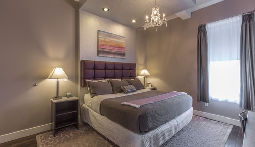 Chambre, 1 très grand lit, accessible aux personnes à mobilité réduite