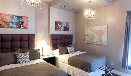 Chambre Double, 2 lits doubles