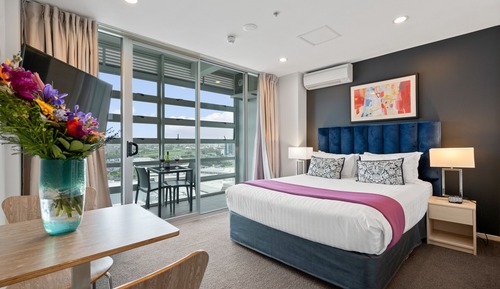 Suite Studio, 1 grand lit, balcon