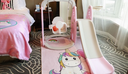 Chambre, 1 très grand lit (Theme Room, Unicorn)