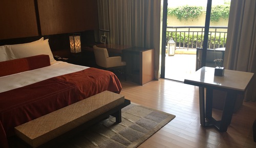 Chambre Deluxe, vue cour intérieure