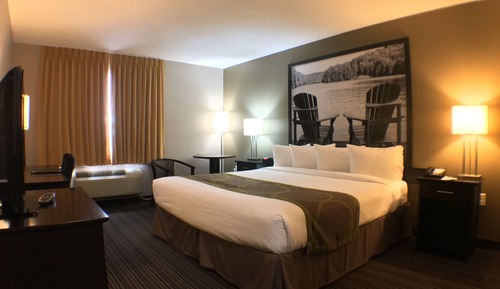 Chambre Standard, 1 grand lit, accessible aux personnes à mobilité réduite