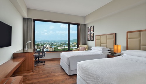 Chambre Deluxe, 2 lits une place, non-fumeurs, vue ville