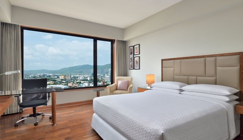 Chambre Deluxe, 1 très grand lit, non-fumeurs, vue ville