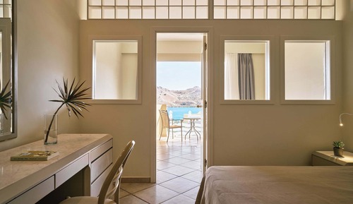 Chambre Familiale, vue mer