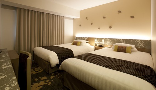 Chambre Standard avec lits jumeaux, 2 lits une place, fumeurs