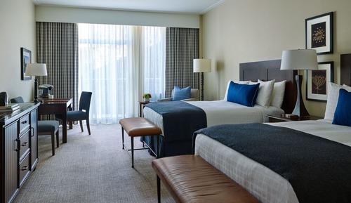 Chambre Deluxe, 2 grands lits (Courtyard)