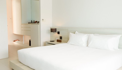 Chambre Deluxe, 1 très grand lit, vue océan