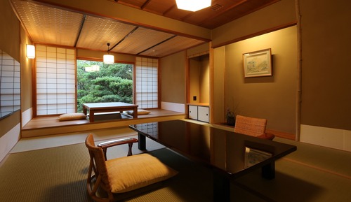 Chambre, non-fumeurs (with Open-Air Bath, Sakura)