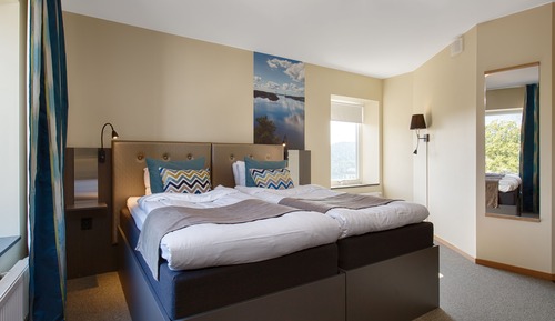 Chambre avec lits jumeaux
