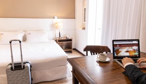 Quarto casal exclusivo, 1 cama King com banheira