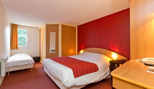 Chambre Triple, 1 lit double et 1 lit simple