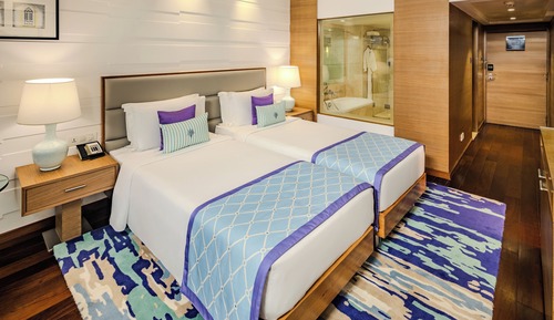 Premium Room City View Twin Bed 	