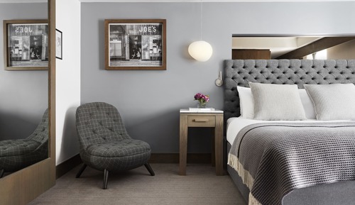 Chambre, 2 lits une place, accessible aux personnes à mobilité réduite