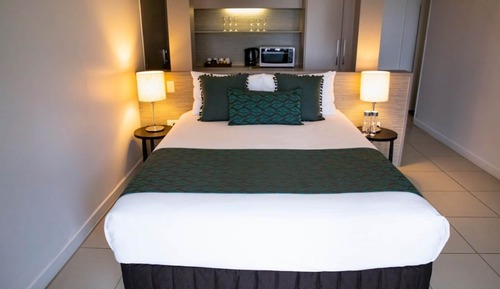 Chambre Familiale, en bord de plage
