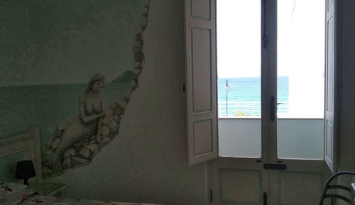Chambre Double, vue mer