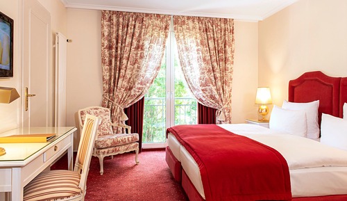 Chambre Supérieure avec lits jumeaux, vue parc, côté jardin