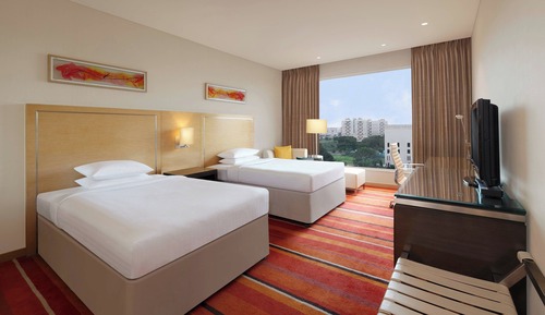 Chambre, 2 lits une place, non-fumeurs