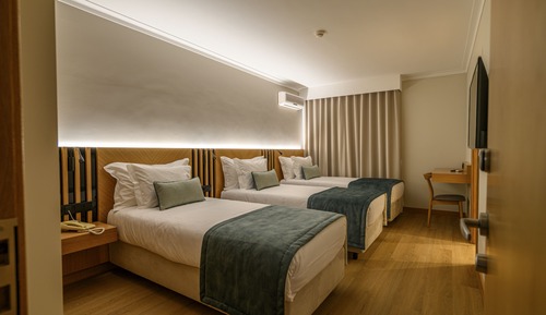 Chambre Triple Classique, 3 lits une place, non-fumeurs