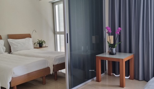 Appartement, 2 lits une place (for 2 people)