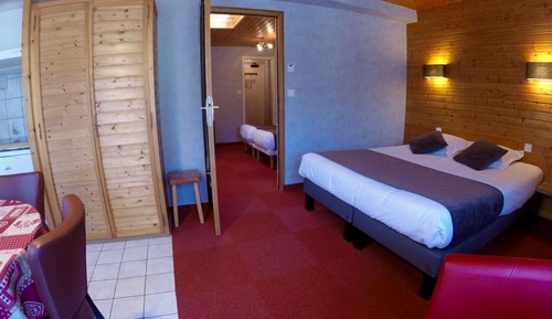 Suite, coin cuisine, vue montagne