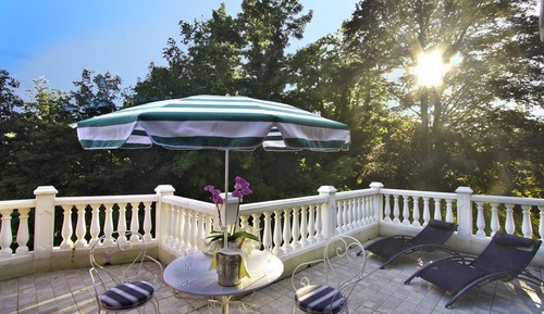 Chambre, terrasse (Privilege)