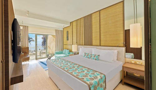Chambre Premium, balcon, vue plage